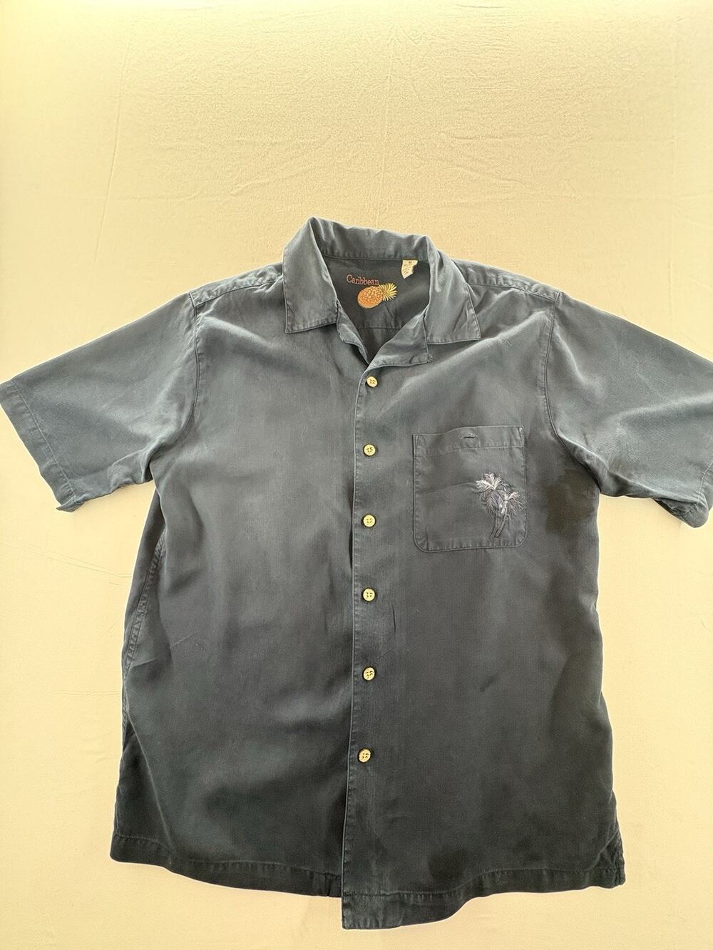 caribbean joe hawaiian shirt Medium